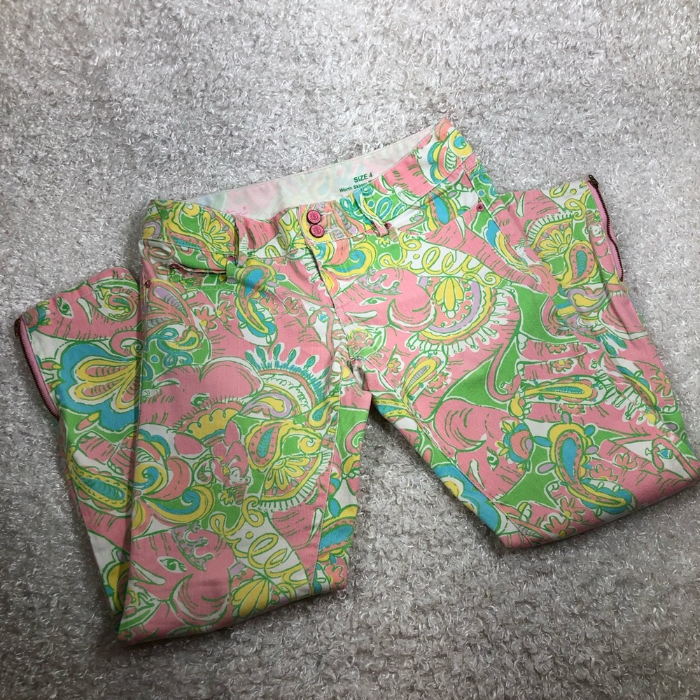 Lilly Pulitzer Worth Skinny Mini Zip